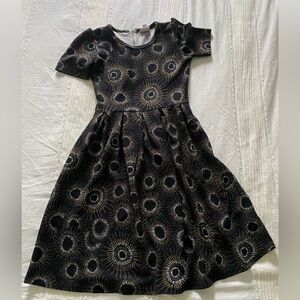 LuLaRoe M black Dress